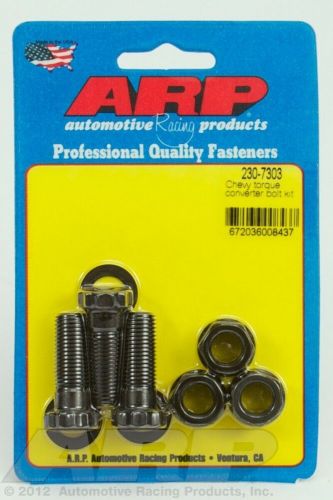 Arp 230-7303 black for chevy torque converter bolt kit