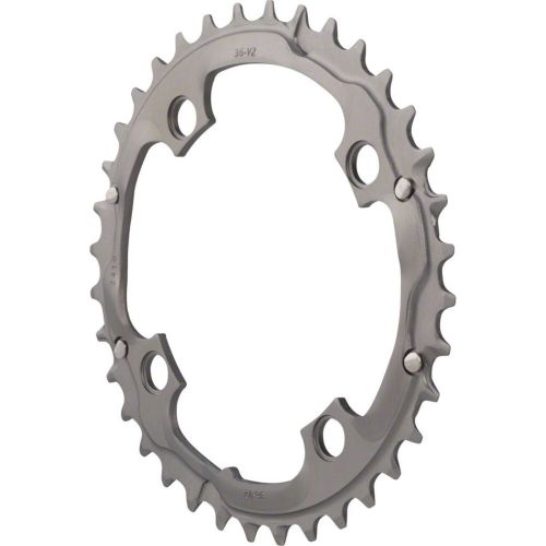 Truvativ outer chainring - 36t bcd 104mm - aluminum - grey 11.6215.132.000