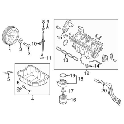 26300-3e010 xxx oil filter for kia