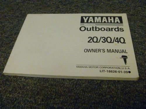 1992-1994 yamaha 2msh 2mshq m2mshq 3mlh outboard owner operator manual 1993