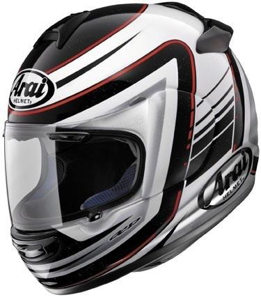 Arai vector-2 stripe motorcycle helmet medium