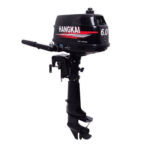 Hangkai 2/4 stroke 6-12hp outboard motor fishing boat engine w/water/air cooling