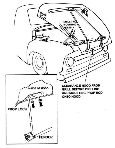 Classic performance tilt hood kits 5356mmb-c