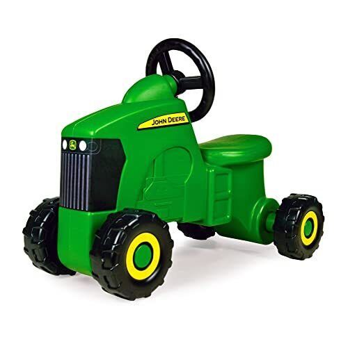 Tomy john deere sit-n-scoot tractor toy, green, one size