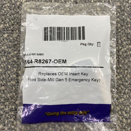 New ford emergency key slide-mill gen 5 164-r8267-oem for key fob remote