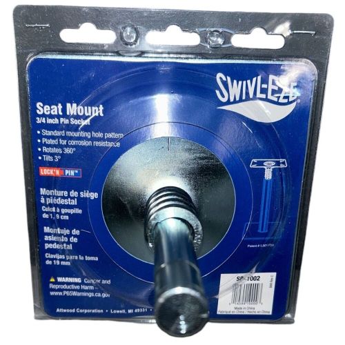 Swivl-eze lock n pin seat mount w/ spring skin pack sp-1002