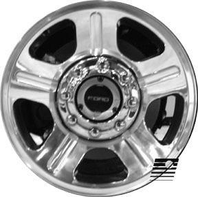 Ford f350 super duty 2005-2006 18 inch used wheel, rim