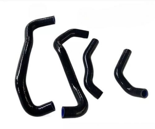 Black silicone radiator hose for honda atc 250r atc250r atc250 r 1985 1986 85 86