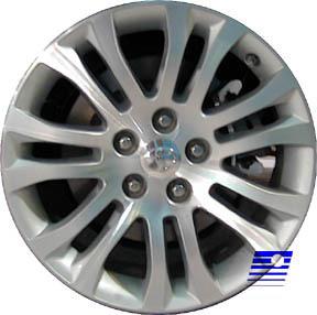 Refinished toyota sienna 2011-2013 17 inch wheel, rim