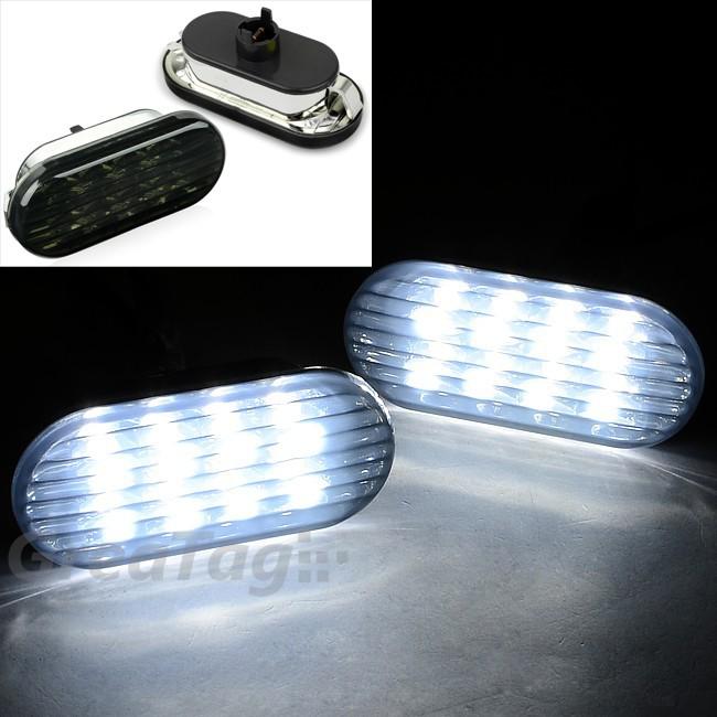 99-03 volkswagen passat b5 b5.5 beetle side marker white light with smoked lens