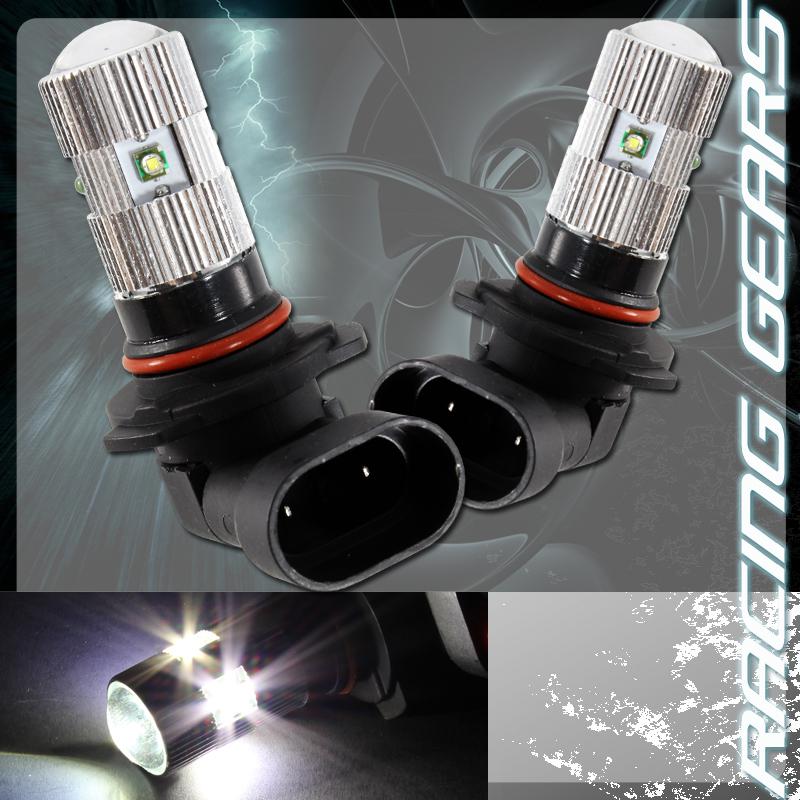 2x scion subaru toyota 9005 hb3 white 5 led 25w projector high low beam bulbs