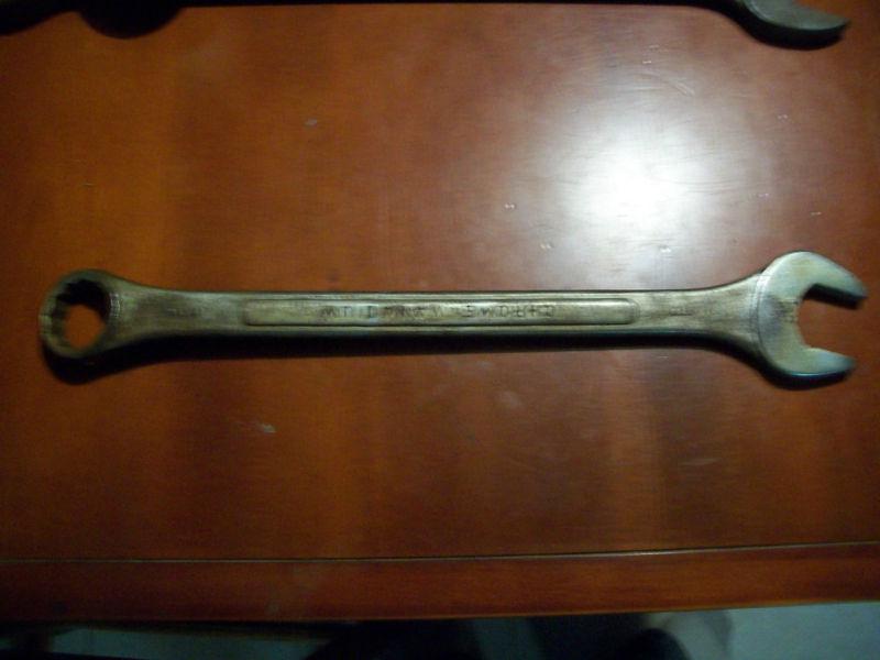 1 1/4" chrome vanadium combination wrench