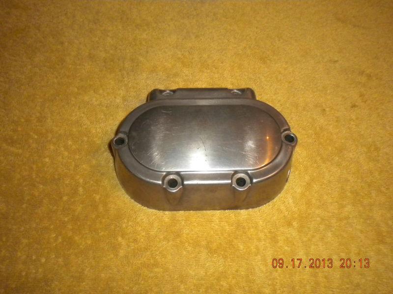 Harley 37082-99 polished transmission side cover 99-later 5-speed