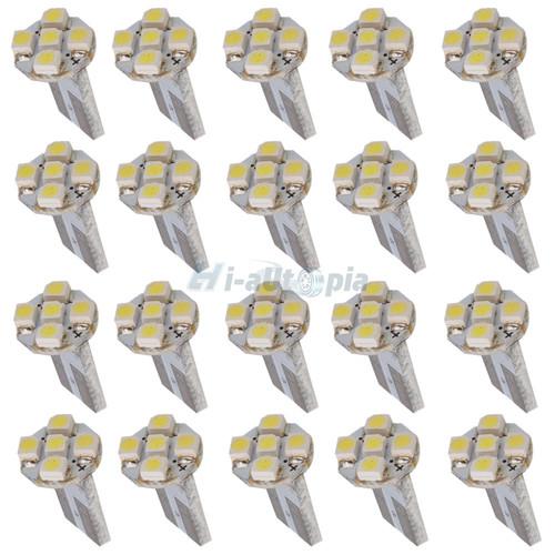 20x t10 5 smd 1210 xenon white canbus led bulbs 2825 921 w5wb w5w 2821 1250 194