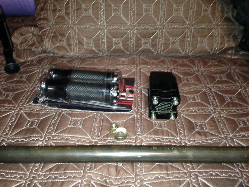 Password:jdm ruckus / zoomer steering kit with brand new grips 