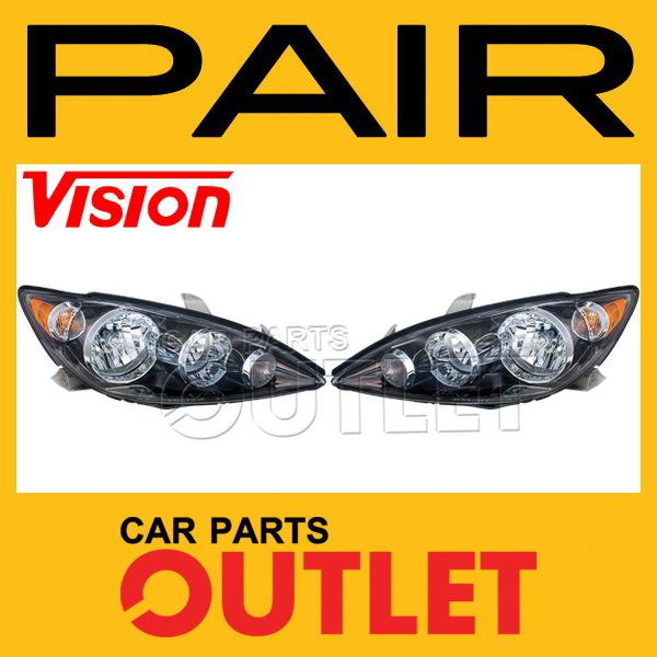 05 06 toyota camry se left+right pair set head light lamp assembly replacement