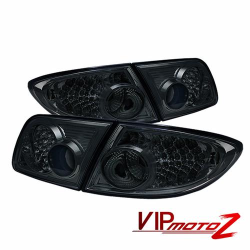 03-06 mazda 6 4d sedan smoke tinted led tail brake lamps signal light left+right