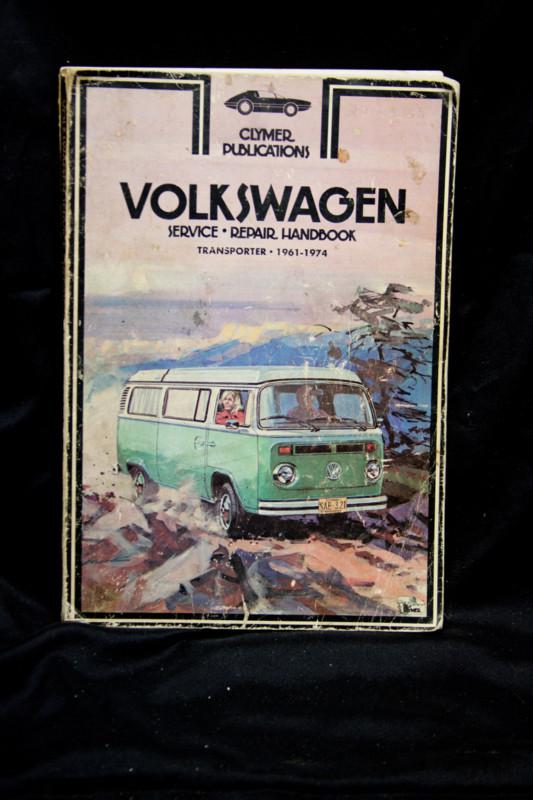 Volkswagen transporter 1961 - 1974 service repair handbook - clymer publications