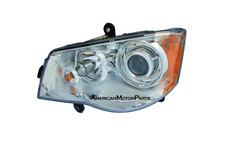 Eagleeye driver & passenger replacement headlight 08-10 chrysler town & country