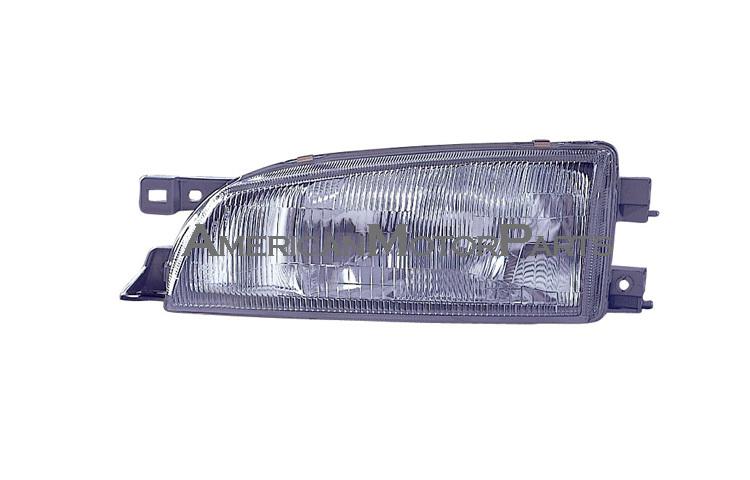 Depo pair replacement headlight head lamp 97-98 subaru impreza outback