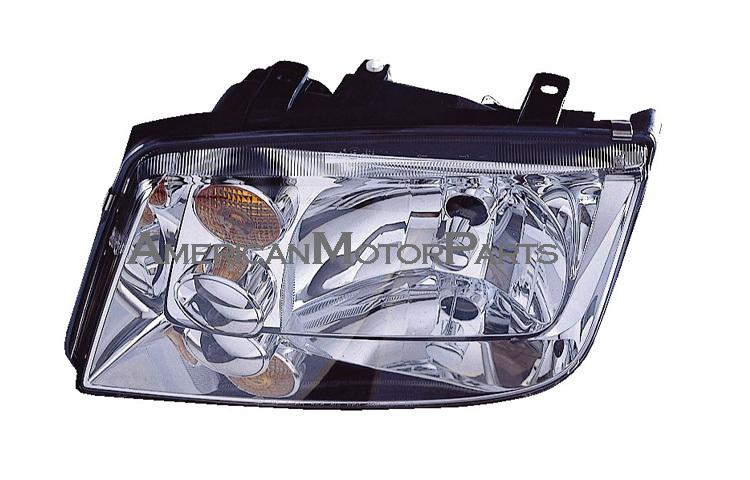 Eagleeye driver & passenger headlight w/ fog lamp 02- 05 volkswagen jetta