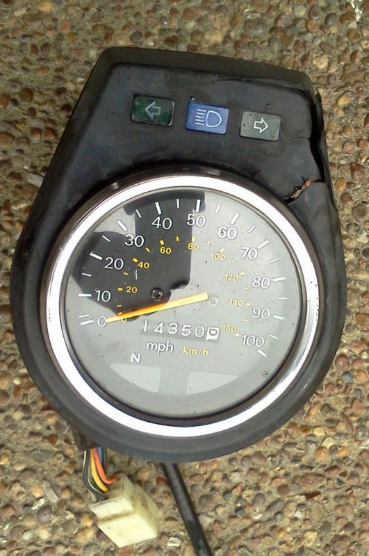 2002 suzuki savage ls650 ls 650 speedometer speedo gauge warning lights