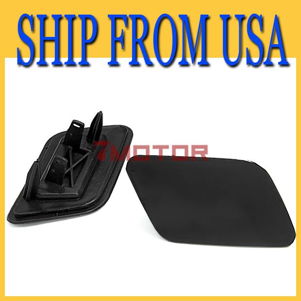 Us new for 02 03 04 05 audi a6 c5 headlight lamp washer cover cap unpainted