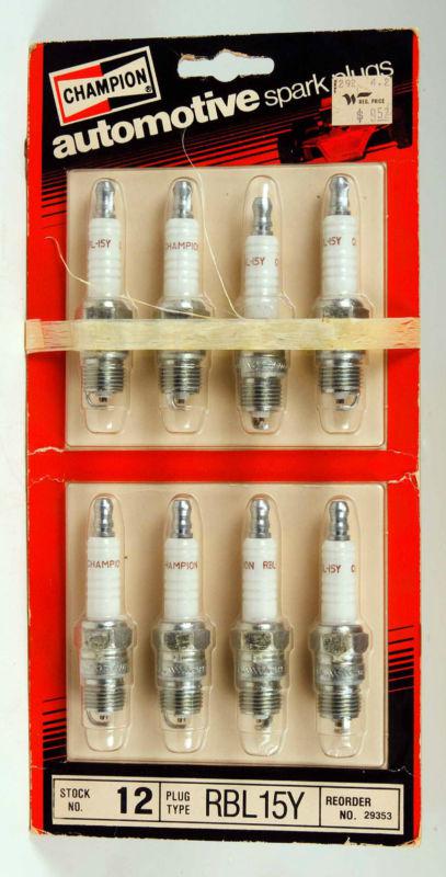 Champion spark plugs for 1970-74 buick, pont, olds, chevy, gmc, 1976 dodge, ply