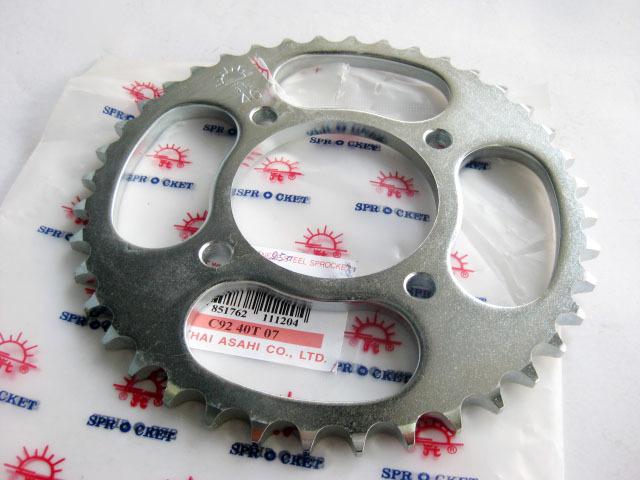 Honda ca92 c92 cs92 benly 125 rear sprocket 40t jt