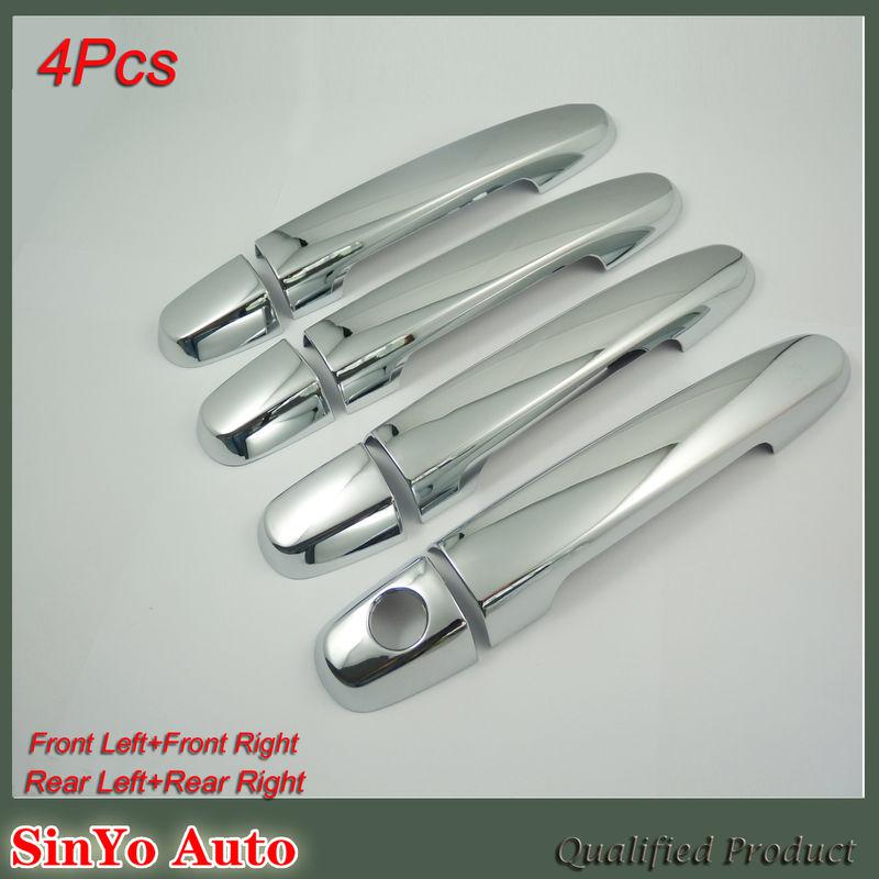 New chrome door handle cover covers for toyota yaris camry corolla rav4 sicon xd