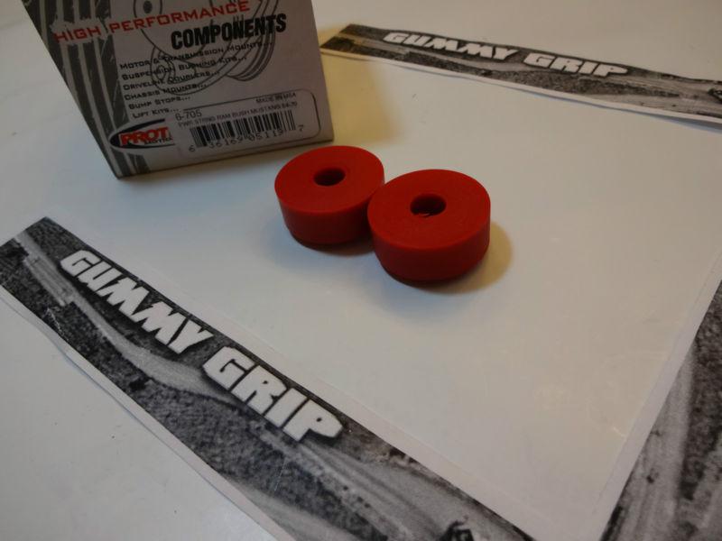 Prothane power steering cylinder bushing red ford fair. mav. must. tor. 6-705 *