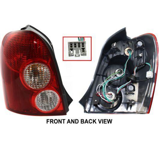 02-03 mazda protege protege5 hatchback taillight taillamp rear left driver side