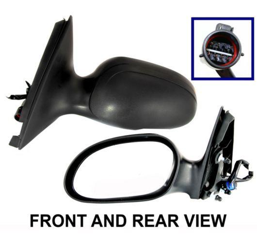 New power heated w/ lamp driver side view mirror for taurus/sable left door lh