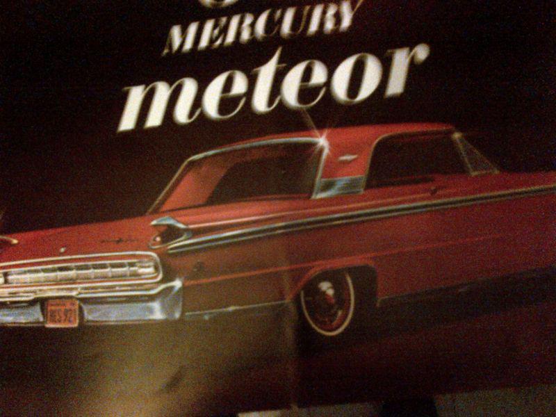 1963 mercury meteor     brochure        -