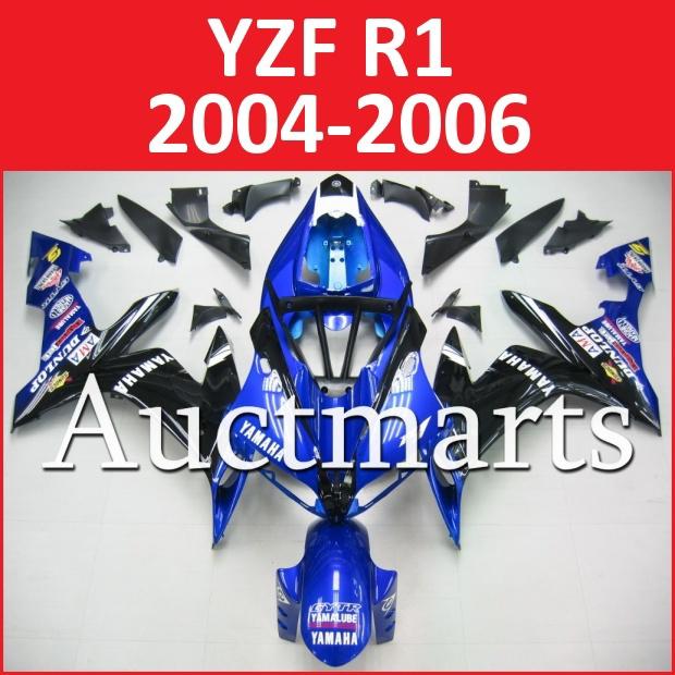 Fit yamaha yzf r1 04 05 06 yzfr1 2004 2005 2006 fairing kit bodywork e26 a01