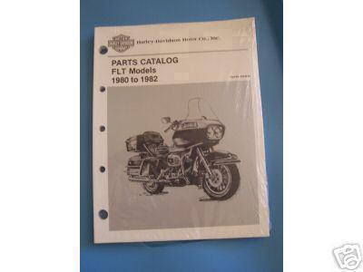 Harley shovelhead flt parts catalog 1980 - 82 nos (34)