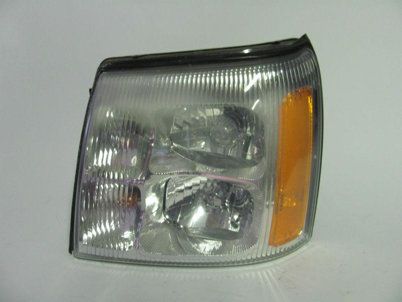 03 04 05 06 cadillac escalade oem left xenon headlight nice!