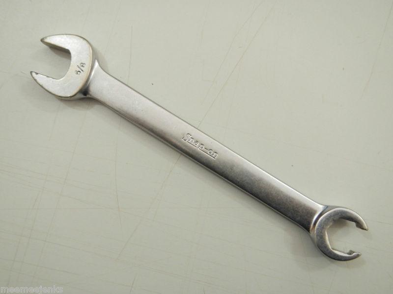 New! snap-on rxs20b 5/8" 6pt flare nut/open end combination wrench usa free ship