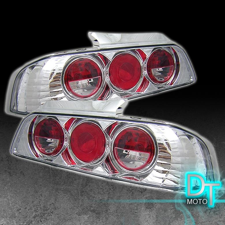 97-02 honda prelude jdm clear altezza tail lights lamps left+right pair set