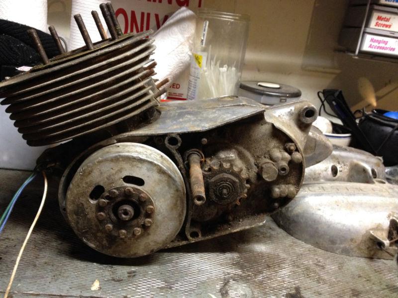 Rare 1965 250cc bultaco engine radial head