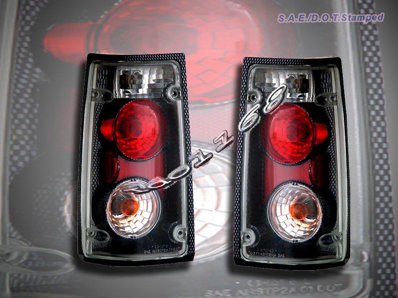 91-97 isuzu rodeo 89-94 amigo pick up tail lights 96 95 carbon fiber