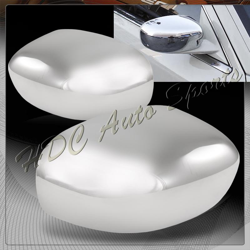 2005-2010 chrysler 300/300c chrome finished adhesive side mirror covers caps