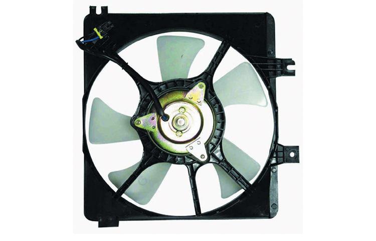 Depo replacement ac condenser cooling fan mazda 626 cronos mx-6 l4 gd1e61710