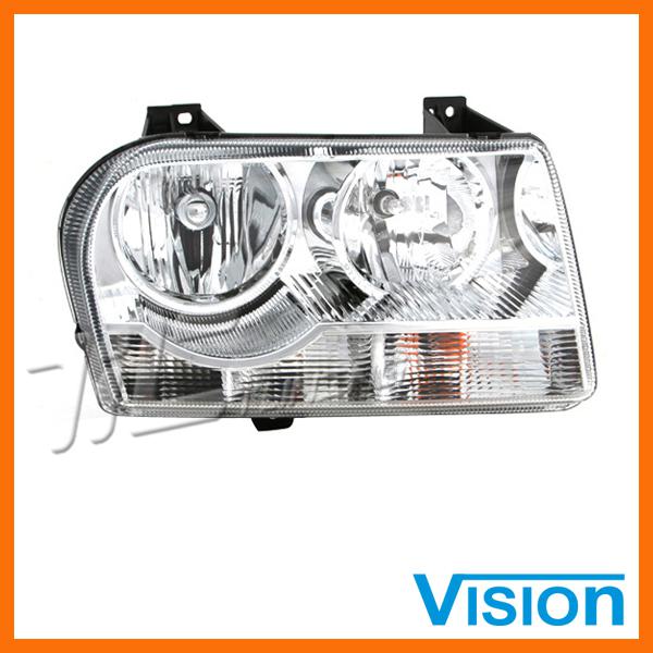 05-07 chrysler 300 2.7l 3.5l limited touring lwb passenger rh head light lamp