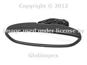 Bmw e46 m3 e86 z4 inside rear view mirror auto dimming w/ led oval type genuine