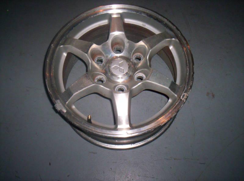 01-02 mitsubishi montero oem 16" factory alloy aluminum wheel  w/ center cap