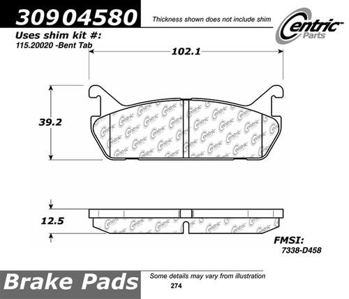 Centric-power slot 309.04580 street performance 90-96 escort miata tracer