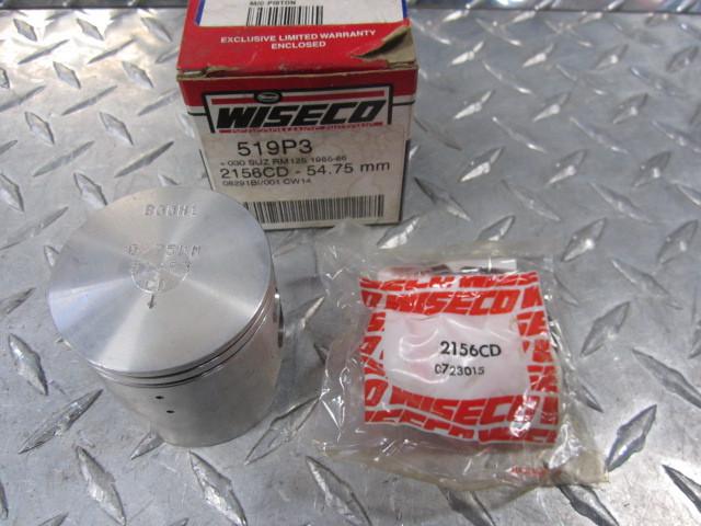 Pr wiseco piston : 1985-86 suzuki rm125 519p3