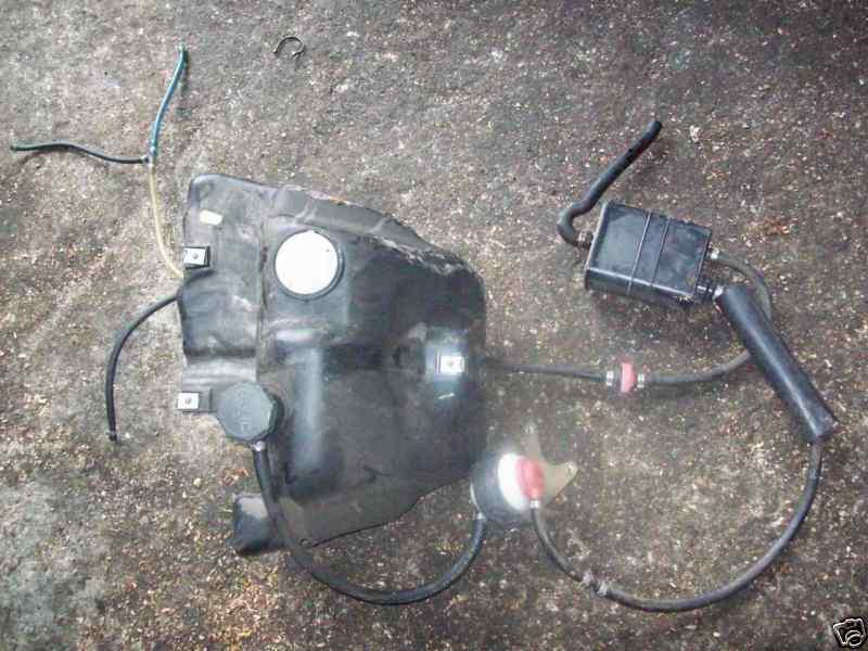 2006 06 vespa lx150 gas/ fuel tank assembly 78816