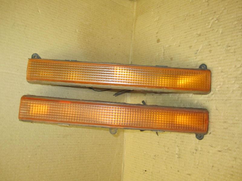 Cadillac deville 80-84  fleetwood rwd 80-89 brougham 87-89 parking light set